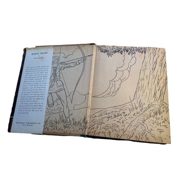 Robin Hood by Howard Pyle, Whitman Publishind # 2137– 1940 - Picture 3 of 11